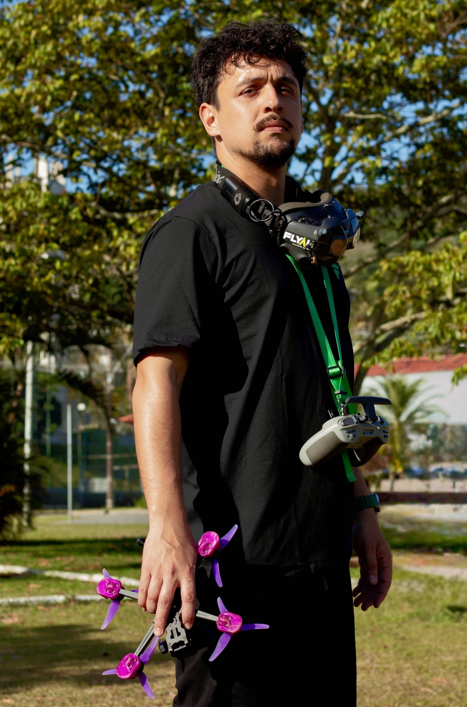 Lucas Bertoncini, piloto e diretor criativo